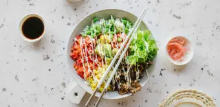 Beef poke
