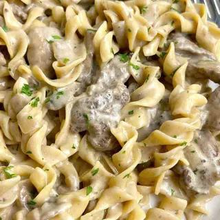 Tagliatelle Stroganoff