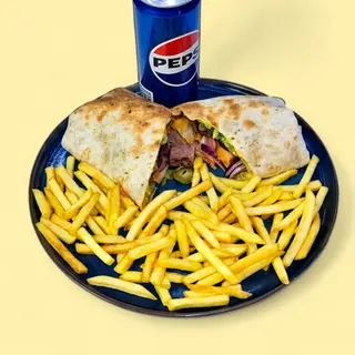 Trio meatball Wrap