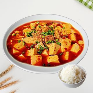 08 Spicy Tofu 麻辣豆腐 Spicy tofu.