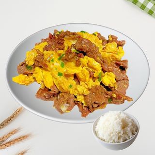 20.Kajgana sa govedinom 滑蛋牛肉 Beef with smooth egg