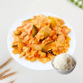 9. Povrće i piletina 蔬菜鸡肉