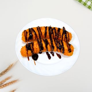 34.Pržene banane 2kom 炸香蕉