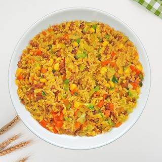 60.Curry piletina sa prženaru 咖喱鸡肉炒饭 Curry Chicken Fried Rice