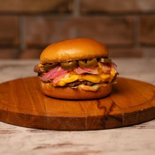 Jalapeno burger double