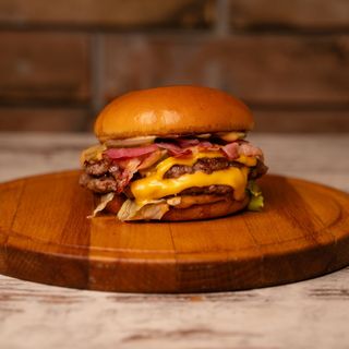 Classic burger double