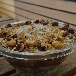 Kokos bela čokolada kaša