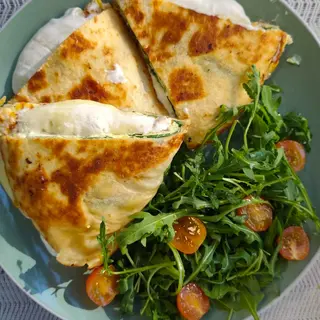 Tortilja zeleno jutro