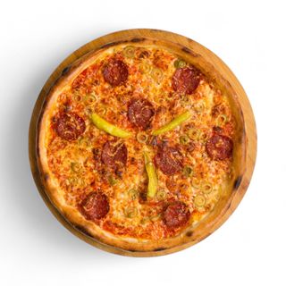 PIZZA JUNEĆI KULEN 24CM + ČAŠA SA IGRAČKOM