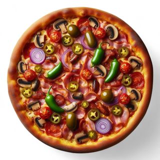 PIZZA POSNA PO ŽELJI 42CM