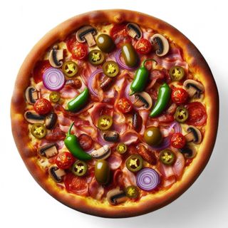 PIZZA POSNA PO ŽELJI 32CM