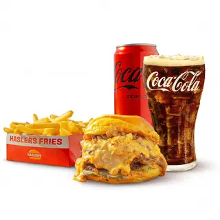 COMBO (TRIPLE) 7TH STREET CHEESEBURGER