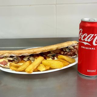 Indeks, pomfrit (150g) i Coca-Cola 0.33l