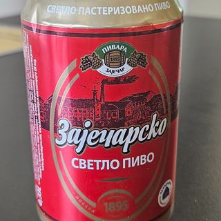 Zajecarsko pivo limenka 0.33