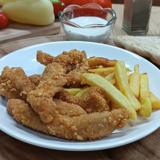 Hrskavi pileći štapići ( za 1 osobu ) + Coca Cola 0.5l