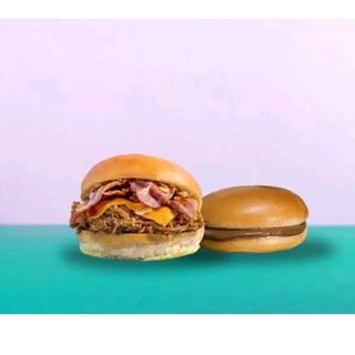 Pulled Pork Smoke Cheese + Nutella Sandwich 