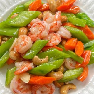 腰果虾仁Škampi indijski orah