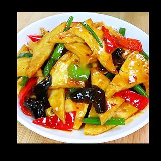 烧豆腐Dinstani tofu