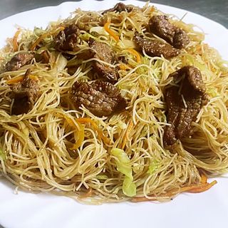 牛肉炒米粉Beef fried rice noodles 450g