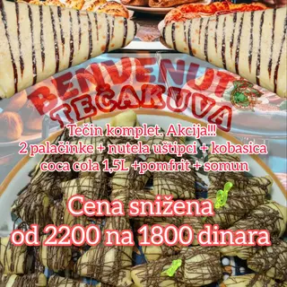 Tečin komplet obrok