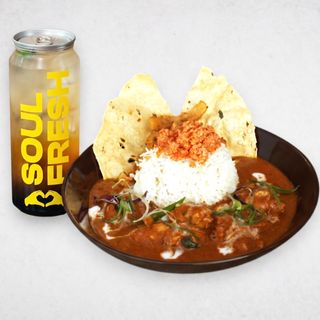 Pileći curry sa Gratis Domaćim Ledenim čajem