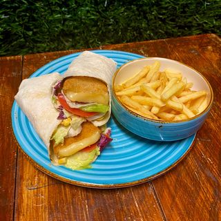 Wrap Pohovani Kačkavalj