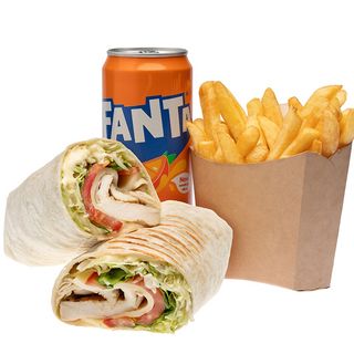 Grill tortilla obrok