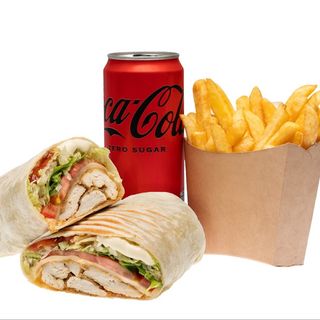 Crispy tortilla obrok