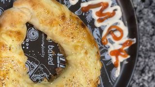 Punjeni djevrek  i Pomfrit