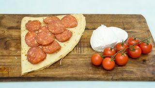 Slana palačinka sa kulenom, kačkavaljem i pavlakom