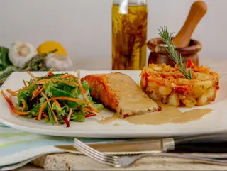 Filet Lososa ( na žaru )