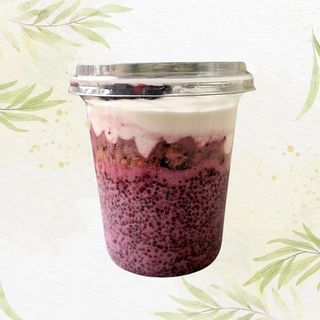 Šumsko voće - badem čia puding