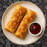 Pohovane palačinke / paprika-sir