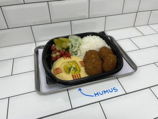 Falafel obrok sa pirinčem