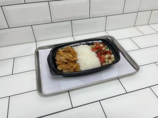 Shawarma porcija sa pirinčem