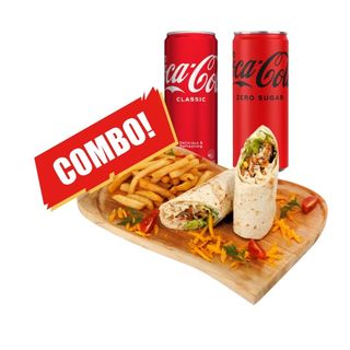 Crispy Wrap + Coca Cola 0.33l