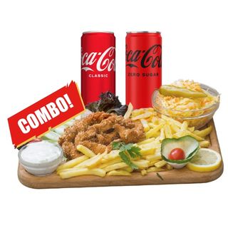 Pileći Prstići Obrok + Coca Cola 0.33l