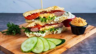 Punjena pljeskavica kulenom