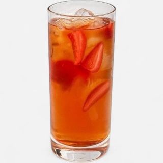Ice Tea strawberry-rhubarb