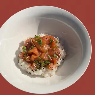 Ponzu Salmon Rice Bowl