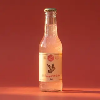 Soda Three Cents Pink Grapefruit