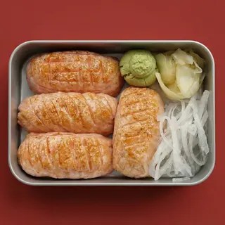 Oversized Salmon-Caramel Nigiri