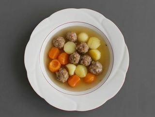 Meatball soup