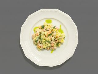 Classic Olivier salad
