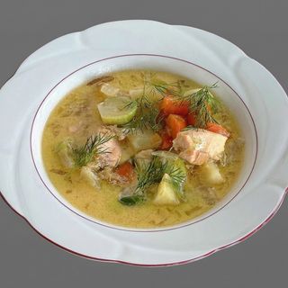 Finnish fish soup