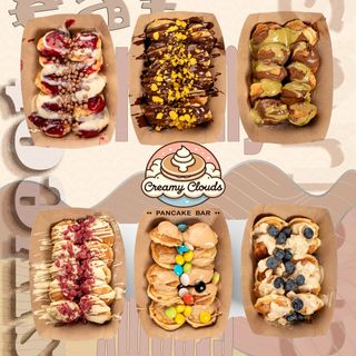 Creamy clouds porcija