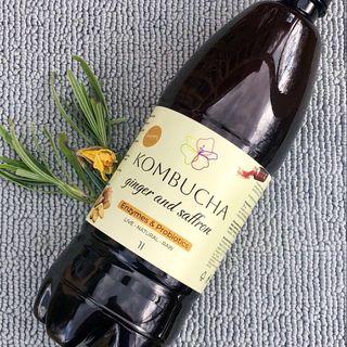 Kombucha ginger and saffron