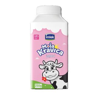 Jogurt flašica 2.8 % mm Moja kravica 250g