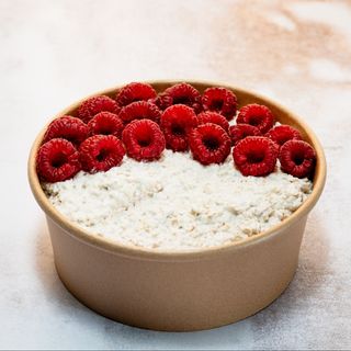 Malina - banana kaša