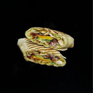  Tortilja bacon + pomfrit